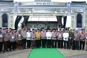 Bupati Zaki Buka MTQ ke-53 Tingkat Kabupaten Tangerang