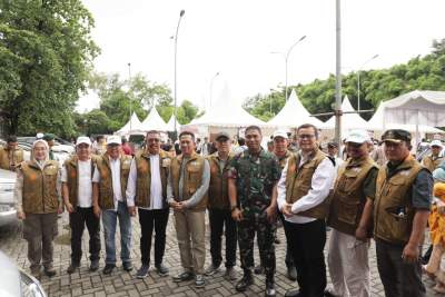 Pj Bupati Tangerang Bersama Unsur Forkopimda Lakukan Pemantauan dan Monitoring Pelaksanaan Pemilu