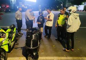 Puluhan Motor Berknalpot Brong Ditindak Tegas Polresta Bogor Kota