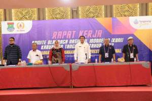 Sekda Buka Raker KONI Kabupaten Tangerang