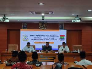 Sekda Pimpin Rapat Persiapan MTQ XX Tingkat Provinsi Banten