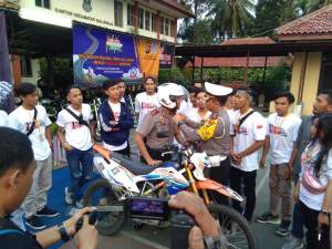 Satlantas Polresta Tangerang Ajak Generasi Milenial Jadi Pelopor Safety Riding