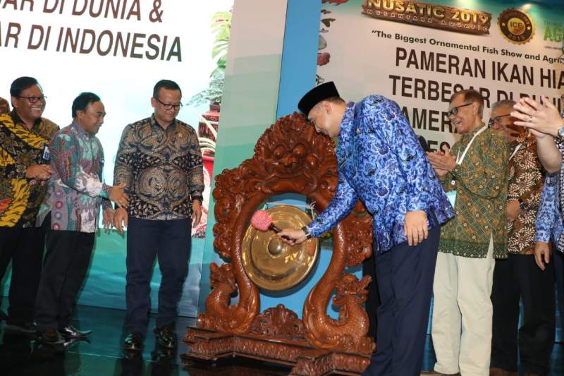 Menteri KKP Buka Nusantara Aquatic dan Agro Expo 2019