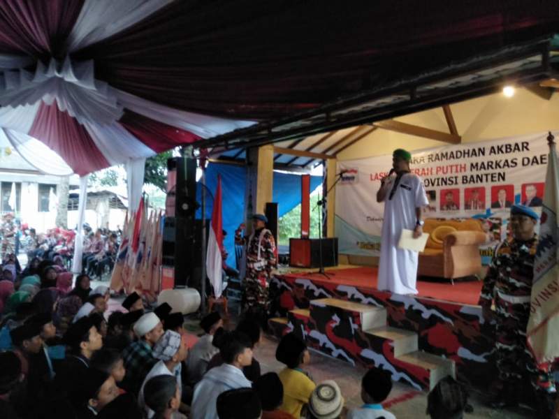 Berkah Ramadan, Laskar Merah Putih Banten Santuni Anak Yatim