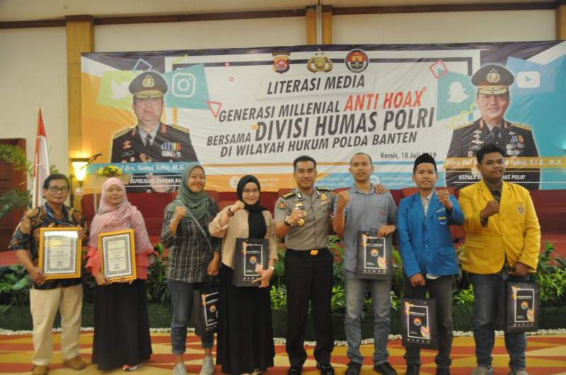 Divisi-Humas Polri Gelar Literasi Media di Banten