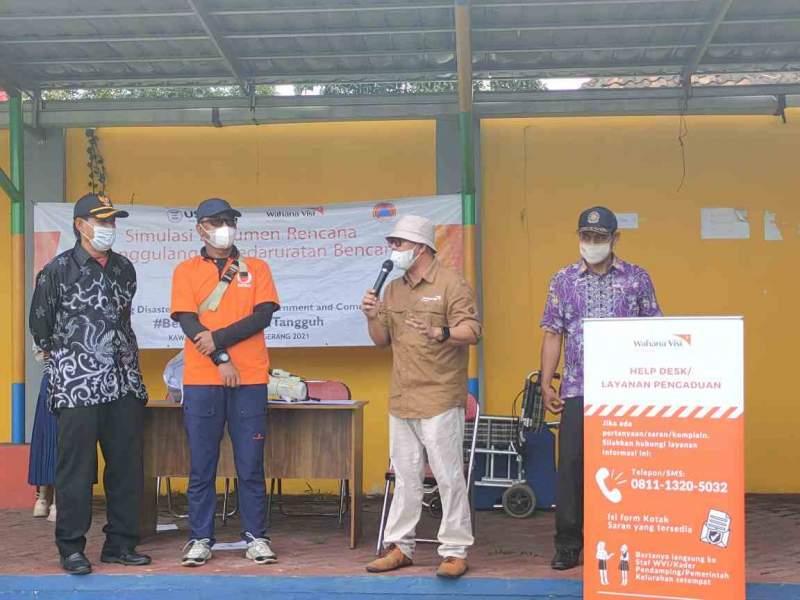 BPBD Kabupaten Tangerang Lakukan Simulasi Penanggulangan Banjir