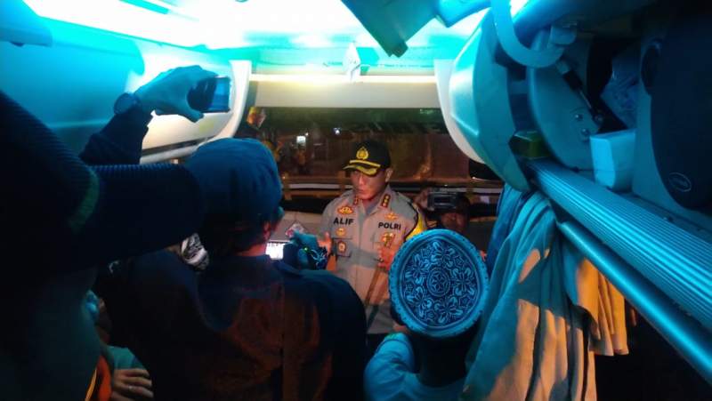 Kapolresta Tangerang Pimpin Pemeriksaan Barang Bawaan