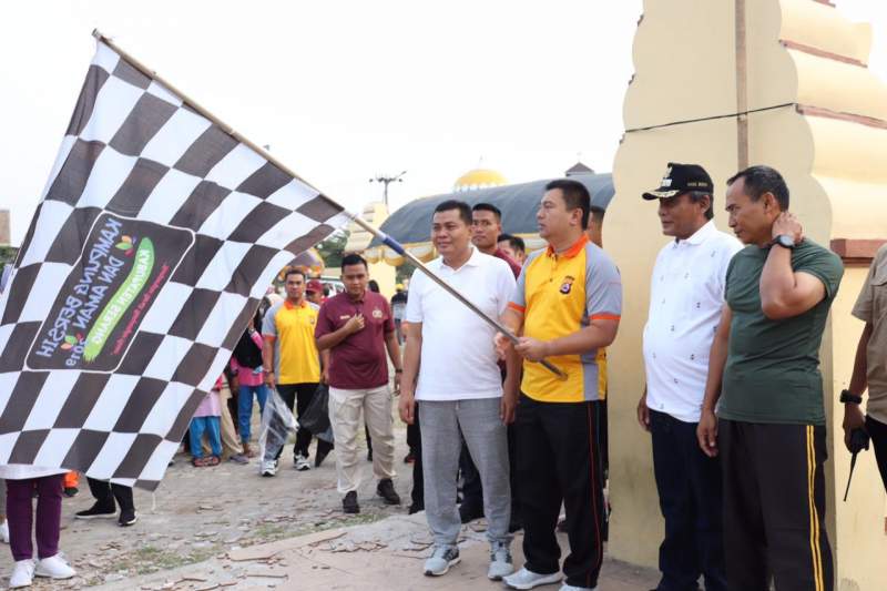 Kapolda Banten Hadiri Launching Lomba Kampung Bersih dan Aman