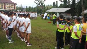 147 Anggota Personel Polda Banten Ikuti Tes Kesamaptaan Jasmani