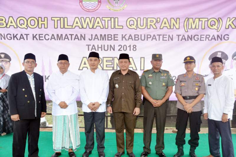Wakil Bupati Tangerang Buka MTQ Ke-18 Jambe