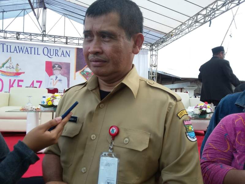Kepala Dinas Bina Marga dan Sumber Daya Air Kabupaten Tangerang Slamet Budi Mulyanto