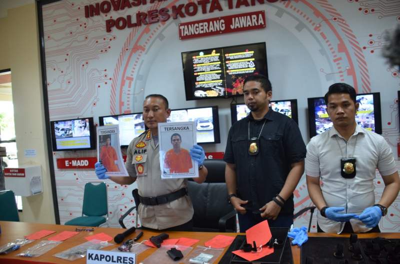 Polresta Tangerang Ungkap Pencuri Toko Emas Balaraja, Dua Terduga Pelaku WN Malaysia