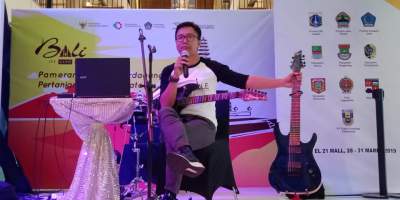Forum Gitar Lebak (Forgile) Tampil di Opening Pameran IIT Bali 2019