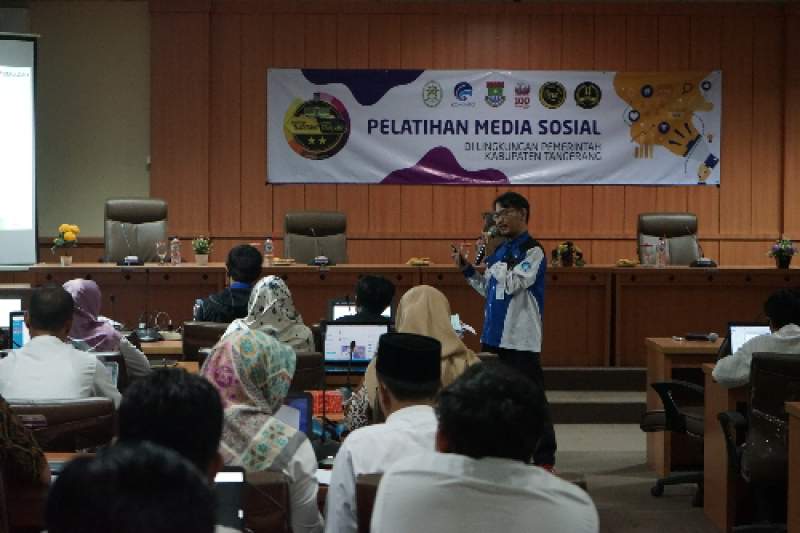 Pemkab Tangerang Gelar Pelatihan Media Sosial