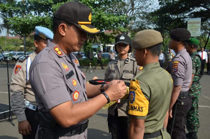 Operasi Pengamanan Seluruh Tahapan Pemilu 2019 Polres Kota Tangerang Berjalan dengan Baik
