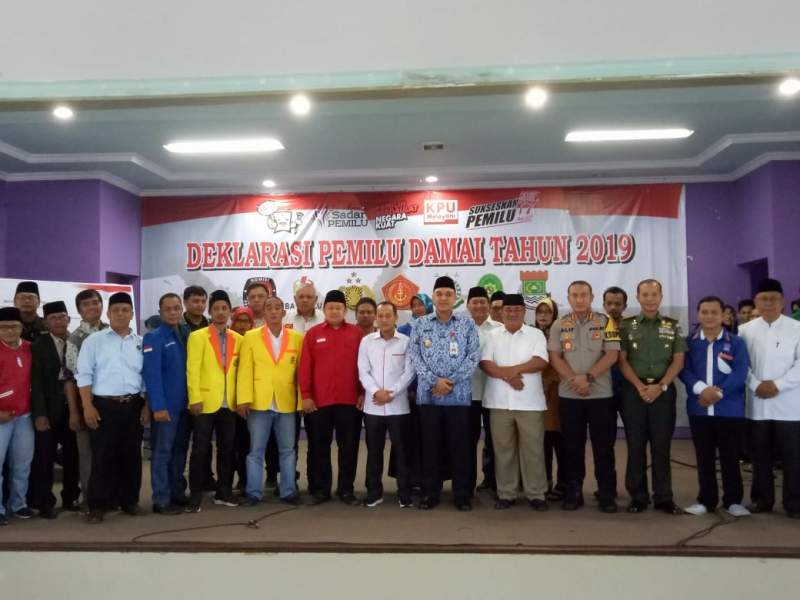Pemkab Tangerang Gelar Deklarasi Pemilu Damai