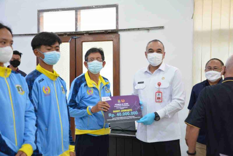 Bupati Zaki Berikan Apresiasi Prestasi Atlet PON Papua Asal Kabupaten Tangerang