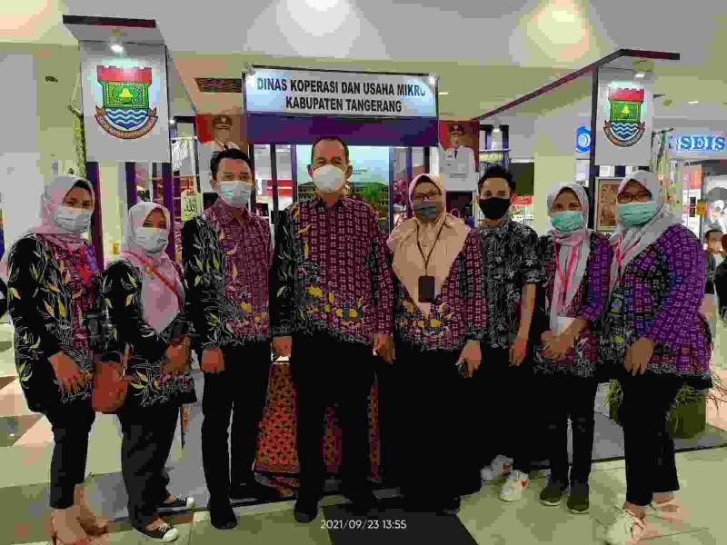 Promosikan Produk Unggulan di Bandung Indofest 2021, Pemkab Tangerang Raih Kategori Stand Terbaik