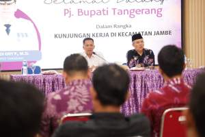Pj Bupati Tangerang Silaturahmi Dengan Segenap Masyarakat Jambe