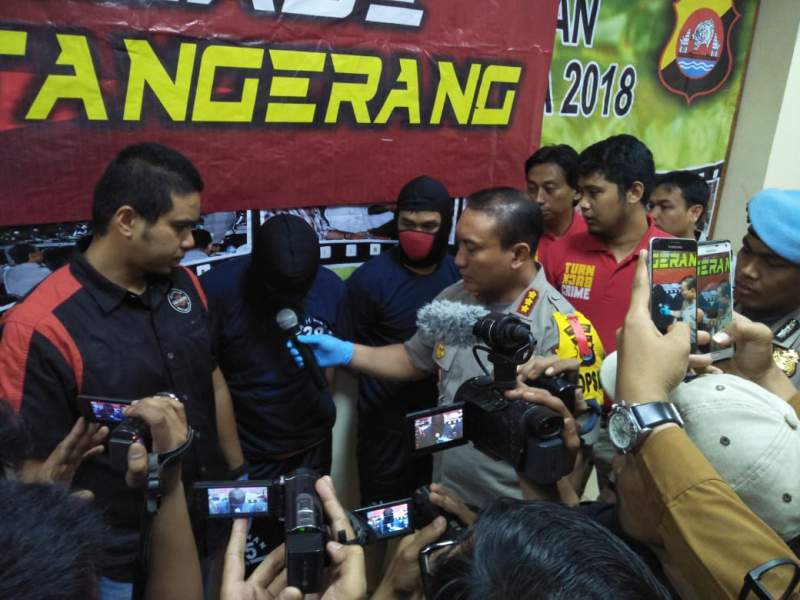 Polresta Tangerang Tangkap Pelaku Perampasan Sepeda Motor Brekedok Leasing