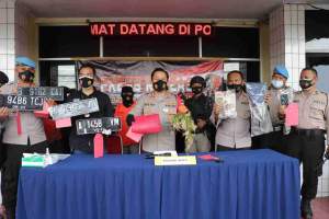 Foto : Polresta Tangerang Ciduk Sindikat Penipuan Palawija
