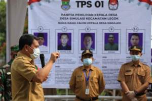 Simulasi Pilkades Serentak, Pemkab Tangerang Siapkan TPS Khusus