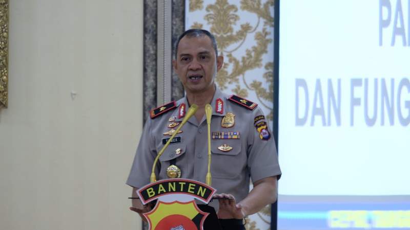 Wakapolda Banten Resmi Buka Pelatihan dan Konsulidasi Humas Polri