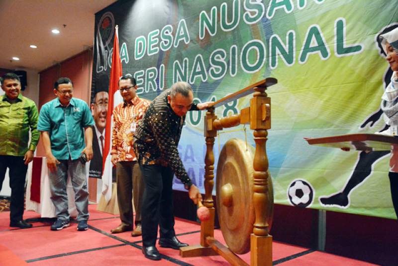 Seri Nasional Liga Desa Nusantara 2018 Digelar di kabupaten Tangerang