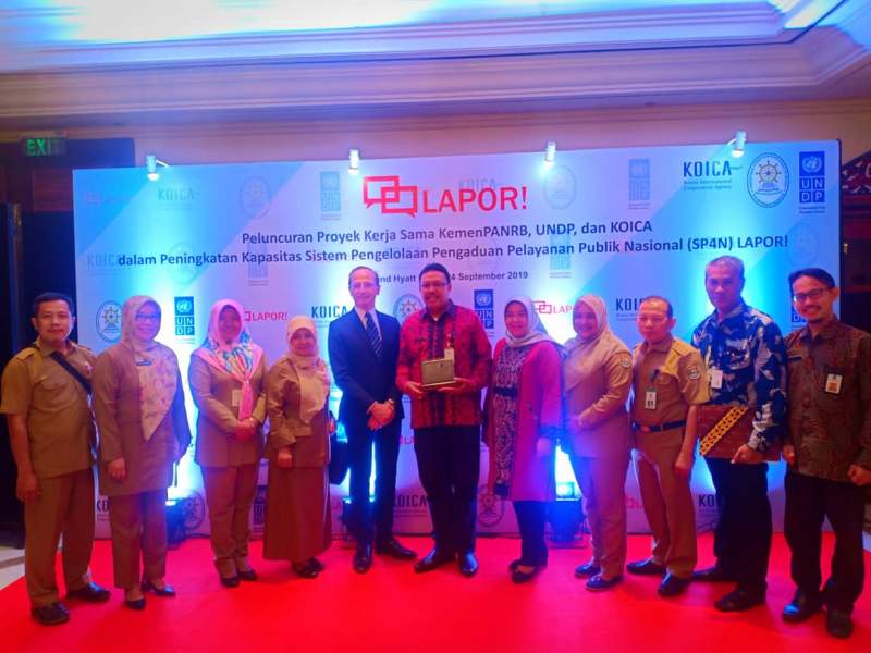 Kabupaten Tangerang Resmi Jadi Percontohan SP4N-LAPOR! Tingkat Nasional