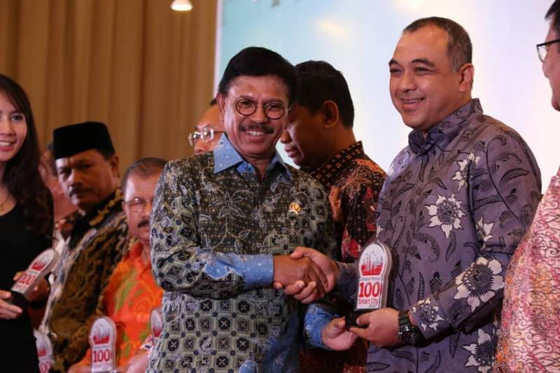 Pemkab Tangerang Raih Penghargaan Gerakan Menuju 100 Smart City