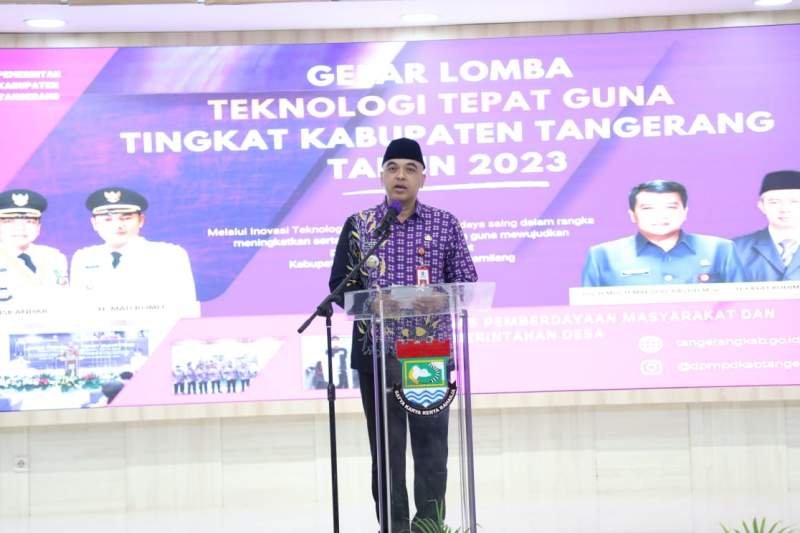 Buka Lomba TTG Tingkat Kabupaten Tangerang, Kepala DPMPD: Bertujuan Mendorong dan Memotivasi Masyarakat