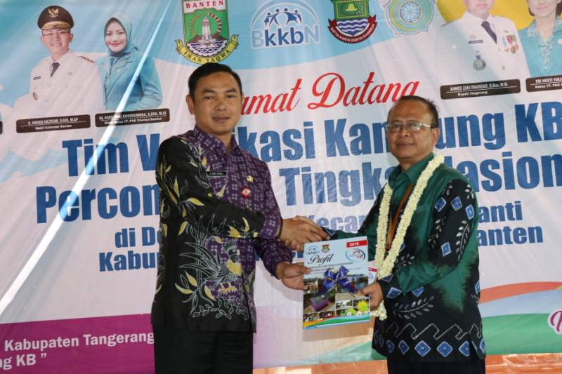 Desa Pangkat Wakili Provinsi Banten ke Lomba Kampung KB Tingkat Nasional