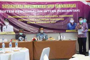 Wakil Bupati Tangerang Buka Sosialisasi Penilaian Maturitas Penyelenggaraan SPIP Terintegrasi