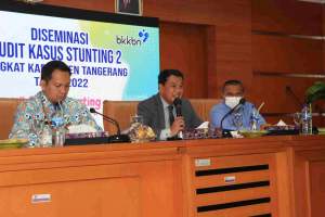 Sekda Buka Deseminasi Audit Kasus Stunting 2 Tingkat Kab. Tangerang