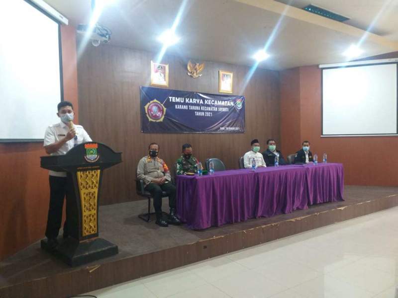 Camat Jayanti : Dukung Forum Karang Taruna Berpotensi