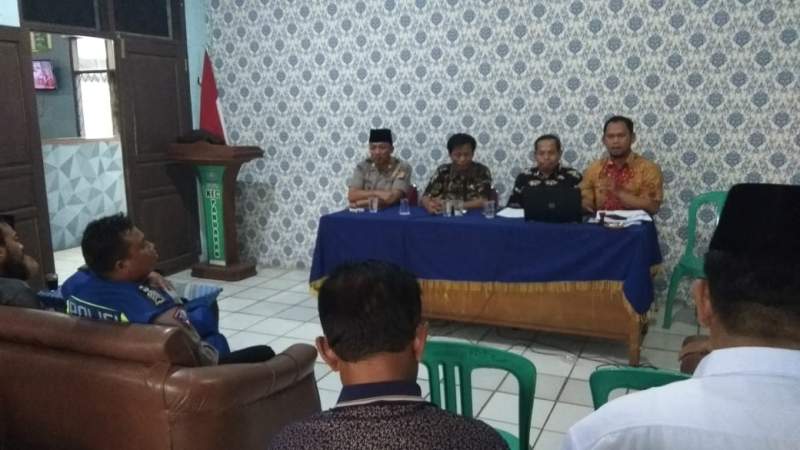 Kapolsek Hadiri Rapat PPK, Verifikasi DPS Pilkades 2019 Kecamatan Pabuaran