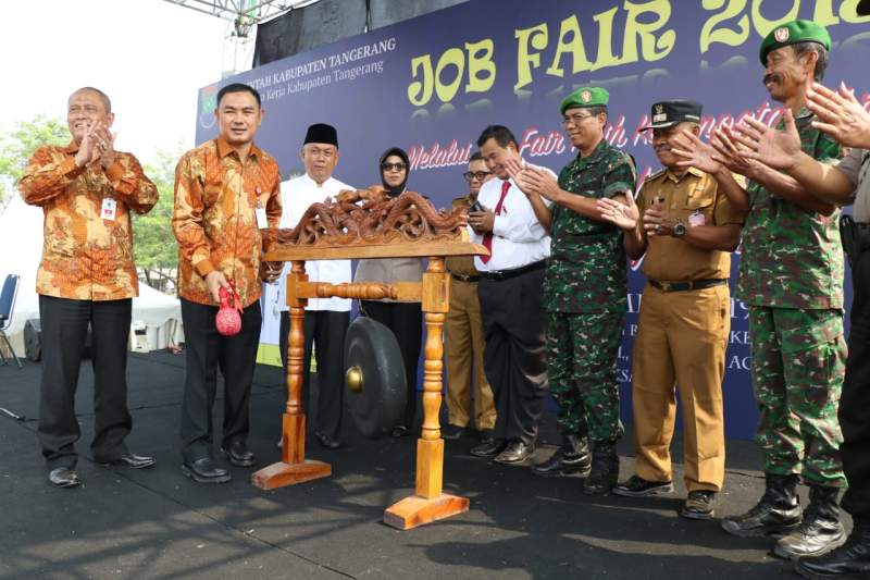 Wabup Tangerang Buka Job Fair, Sebanyak 7.425 Loker Disiapkan