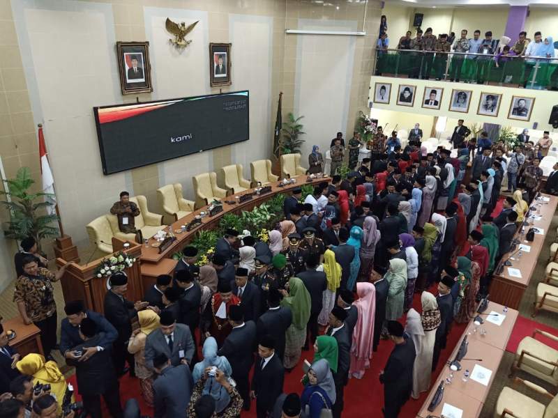 50 Anggota DPRD Kabupaten Tangerang Resmi Dilantik