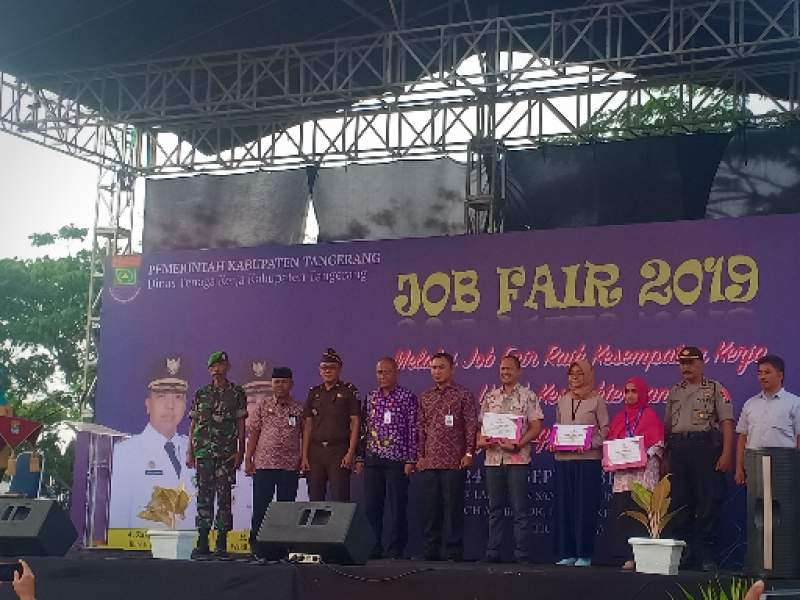 Job Fair Kabupaten Tangerang 2019 Ditutup Wabup