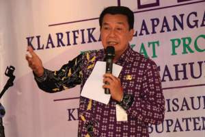 Sekda Terima Tim Klarifikasi Lapangan Lomba Kelurahan Tingkat Provinsi Banten