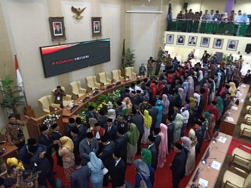 Akmaludin Jadi Ketua DPRD Kabupaten Tangerang Sementara