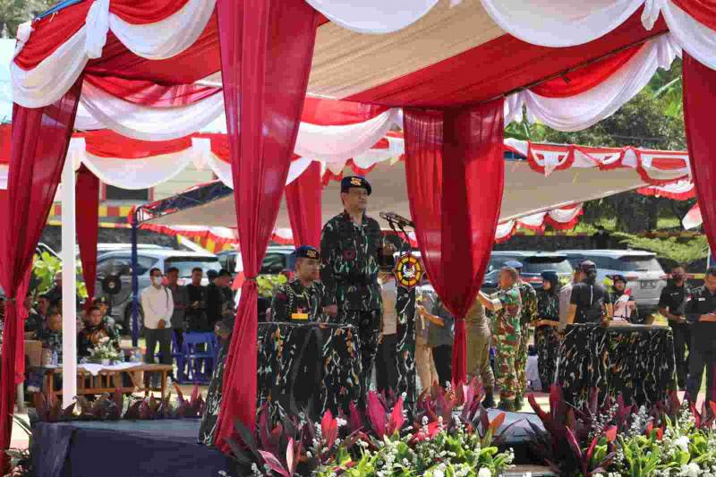 Kapolda Banten Pimpin Pengukuhan Batalyon C Satbrimob Polda Banten