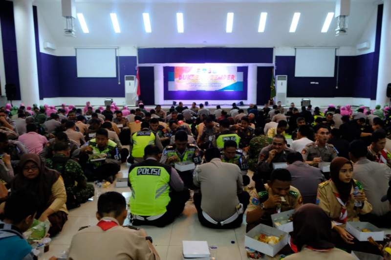 TNI-Polri Tangerang Buka Puasa Bareng Wartawan