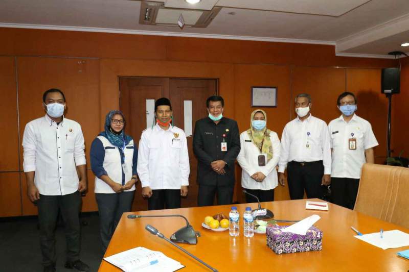 Foto : Sekda Terima Kunjungan Visitasi Komisi Informasi Provinsi Banten