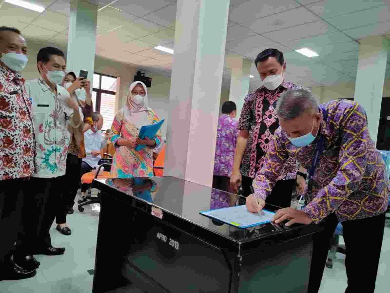 BPBD Kabupaten Tangerang Gelar Sertijab Eselon III dan IV