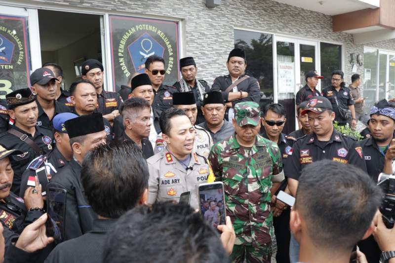 Jelang Hari Pencoblosan, Kapolresta Tangerang Ajak Ormas Ikut Jaga Pilkades