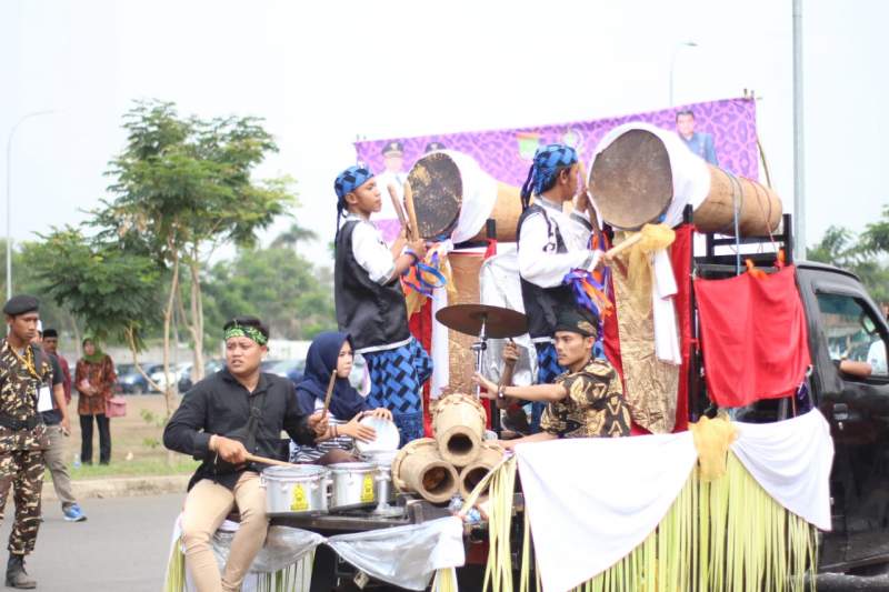 Ribuan Warga Ramaikan Pawai Ta&#039;aruf MTQ ke-49 Tingkat Kabupaten Tangerang