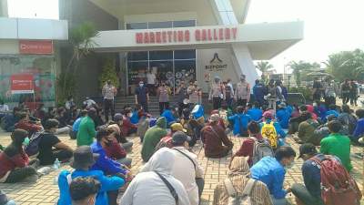 Foto : Polresta Tangerang Amankan 35 Orang