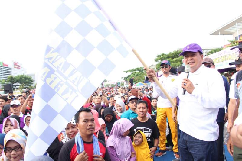 Sambut HUT ke-75 Kabupaten Tangerang, Ribuan Masyarakat Ikuti Gerak Jalan Kebangsaan