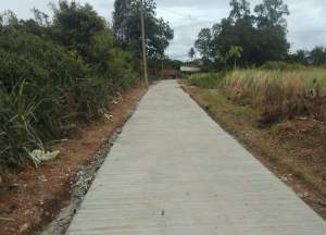Desa Tapos Genjot Pembangunan Infrastruktur Jalan Desa Dengan Anggaran Samisade